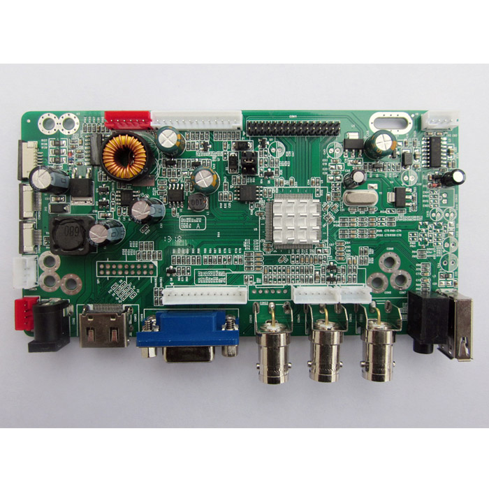 CCTV Monitor BNC Driver Board With VGA/HDMI/USB/BNC/Audio Model JX-V2959-AVM+LED