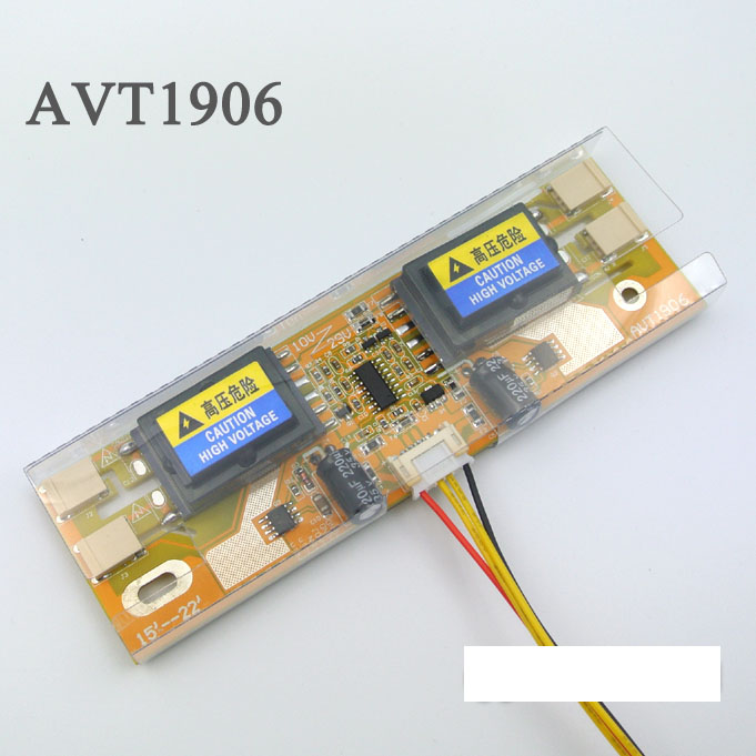 AVT1906 10-29V Universal 4 lamps Small Port CCFL LCD Inverters