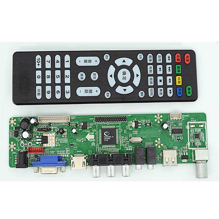 V59 LCD TV Controller Board LA.MV9.P with USB for Playing Movies Pictures