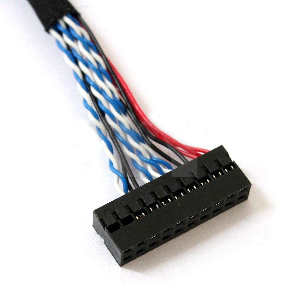 LVDS Cable 30 Pin 1 ch 6 bit FIX-30P-D6-LVDS Cable-Vantron Technology ...